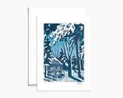 Winter Themed Boxed Set of Greeting Cards by Nan Onkka Prints