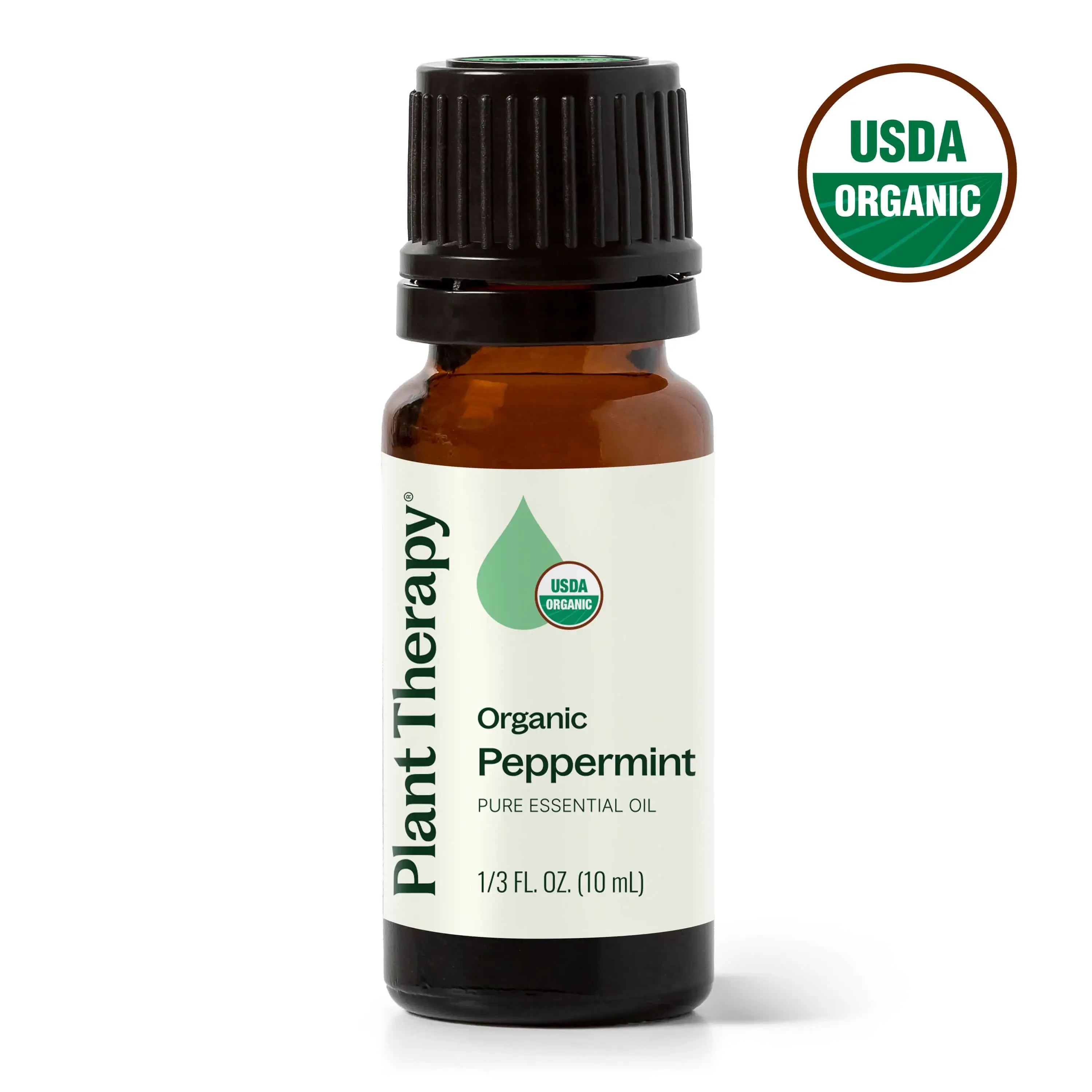 Organic Peppermint Essential Oil 10 mL by Plant Therapy