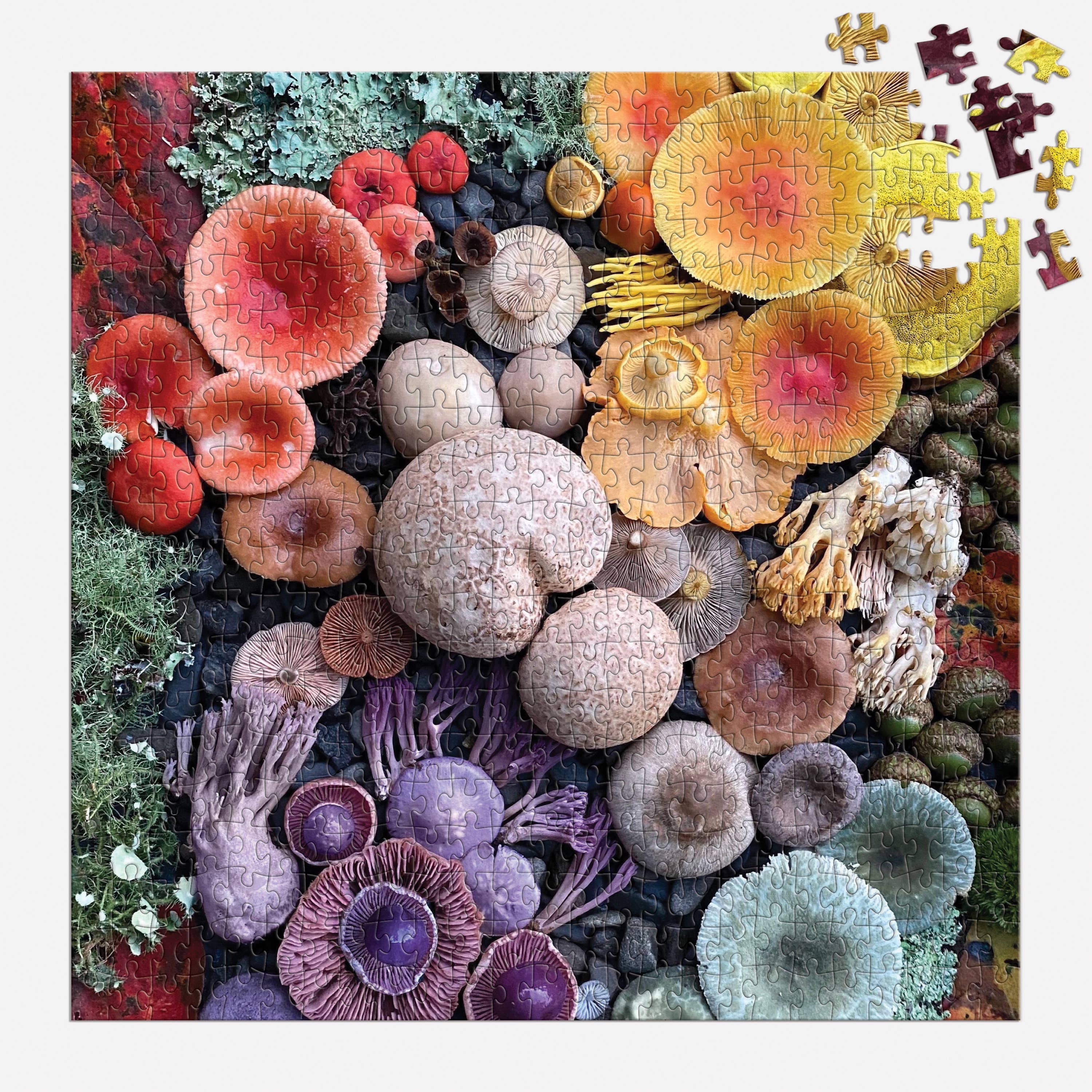 Shrooms in Bloom 500-Piece Puzzle