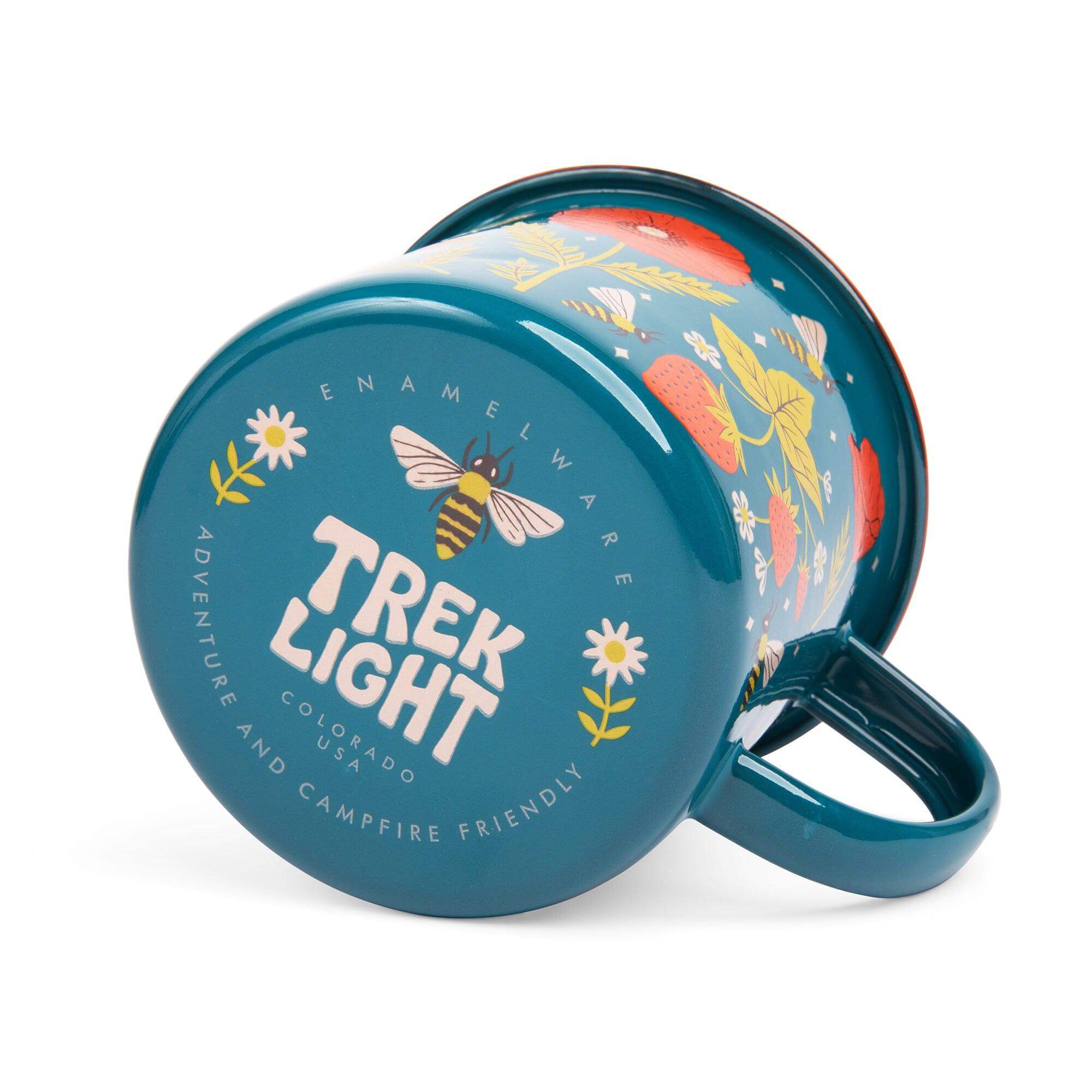 Garden Buzz Enamel Mug, 16 oz by Trek Light