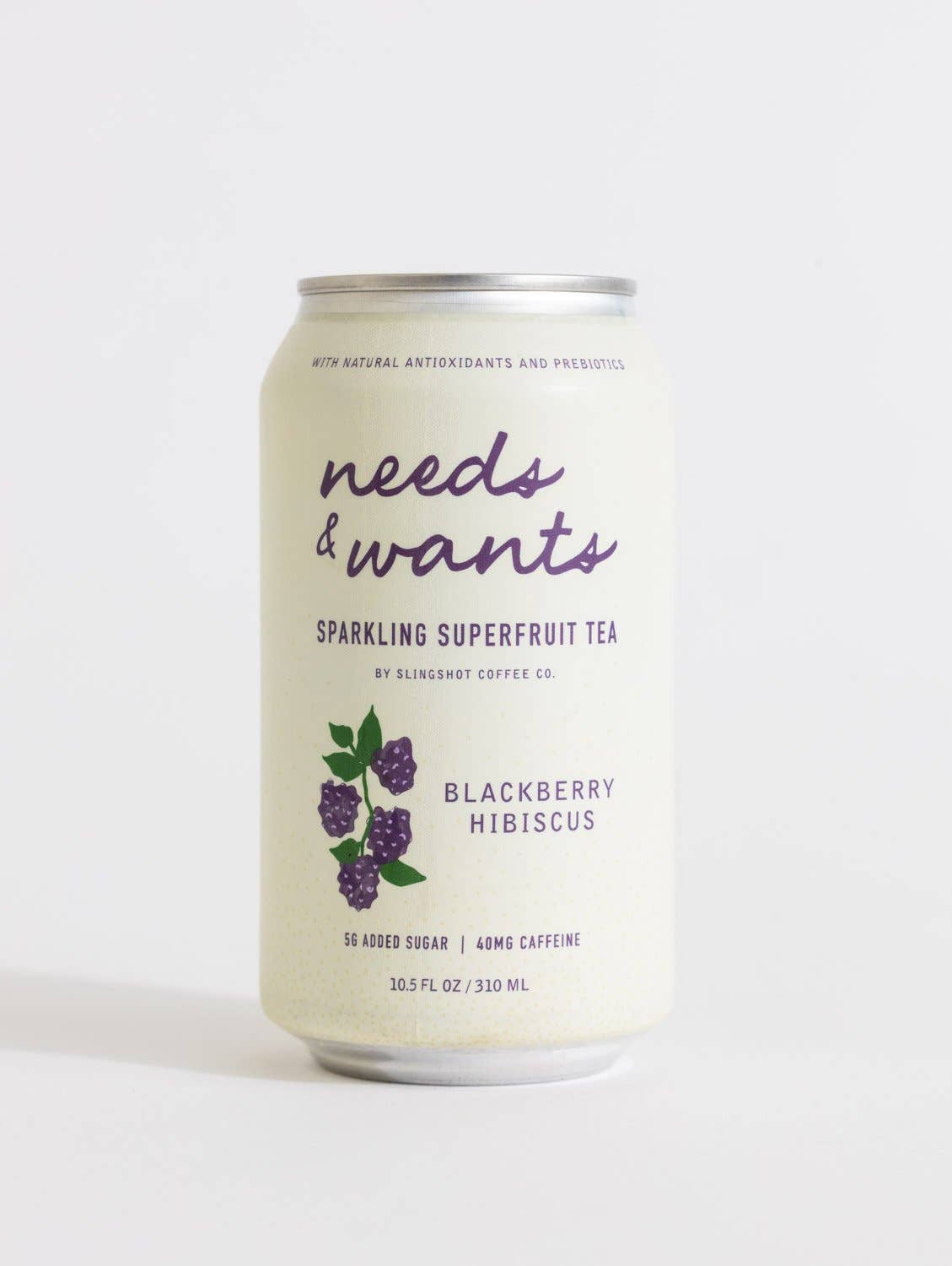Blackberry Hibiscus Sparkling Superfruit Tea by Needs & Wants