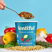 Lemon Mediterranean Instant Lentils by Lentiful
