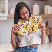 Squeeze the Day Reusable Paper Towel by Papaya Reusables