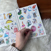 The Unused Sticker Book by Big Moods