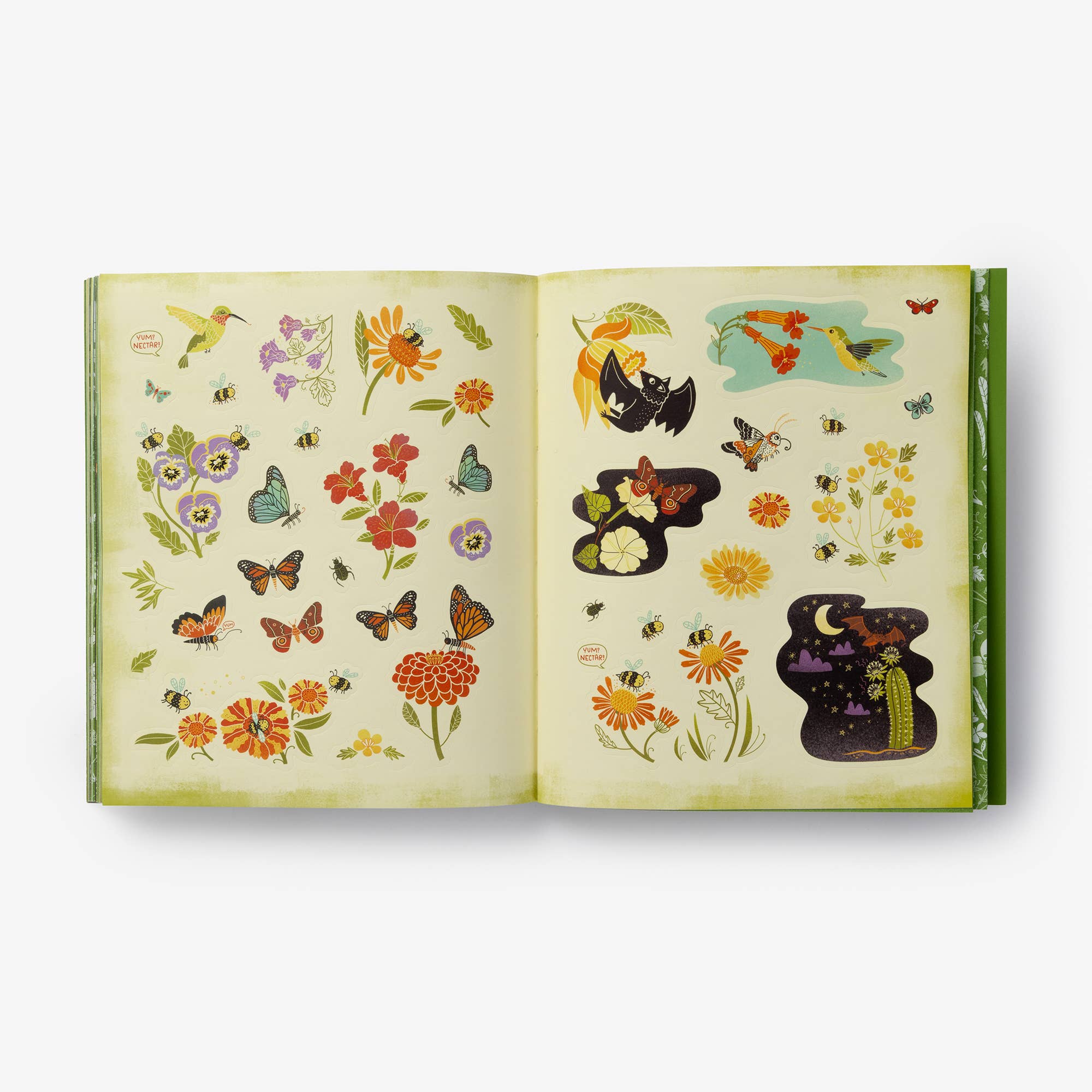 What's Inside a Garden Sticker Book