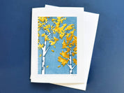 Season of Change Greeting Card by Nan Onkka Prints