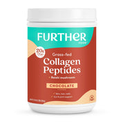 Chocolate + Reishi Mushroom Collagen Peptides Powder by Further Food