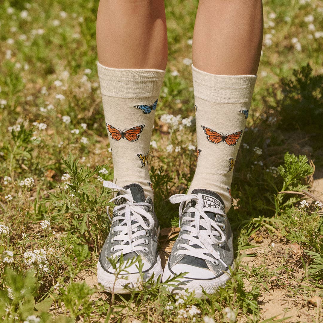 Socks that Protect Butterflies | Gifts for Gardeners by Conscious Step