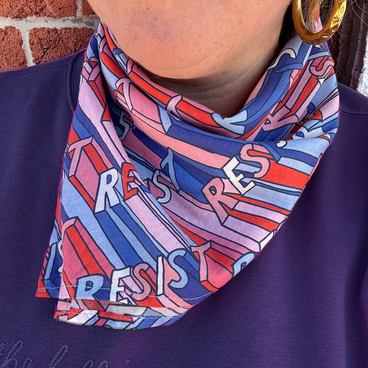 Resist Bandana by Handker Bandanas