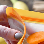 Reusable Flat Sandwich Bags - 5 Pack by Rezip Co.