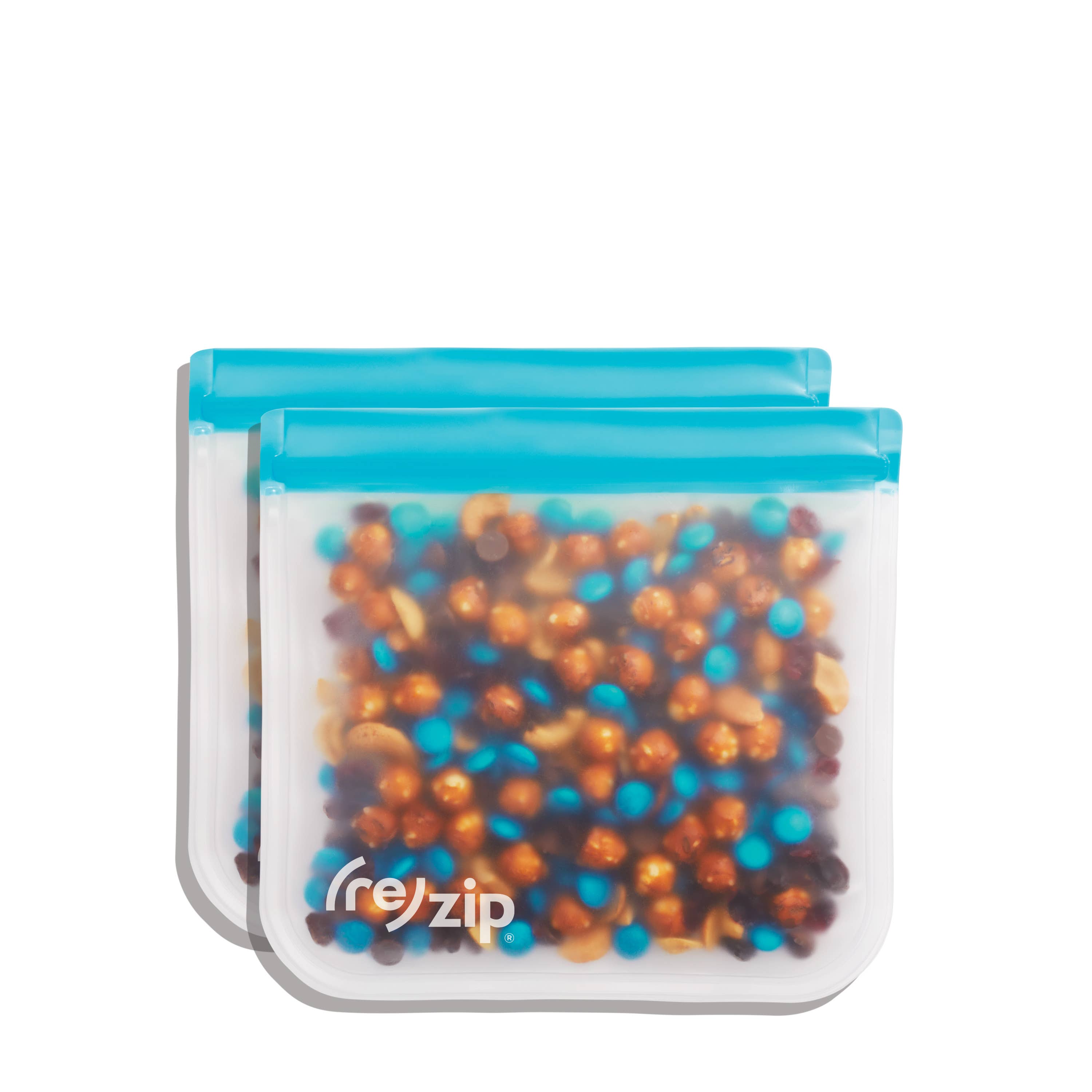 Reusable Flat Sandwich Bags - 2 Pack by Rezip Co.