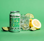 Lemon Lime Natural Soda by Mountain Hippie Soda Co.