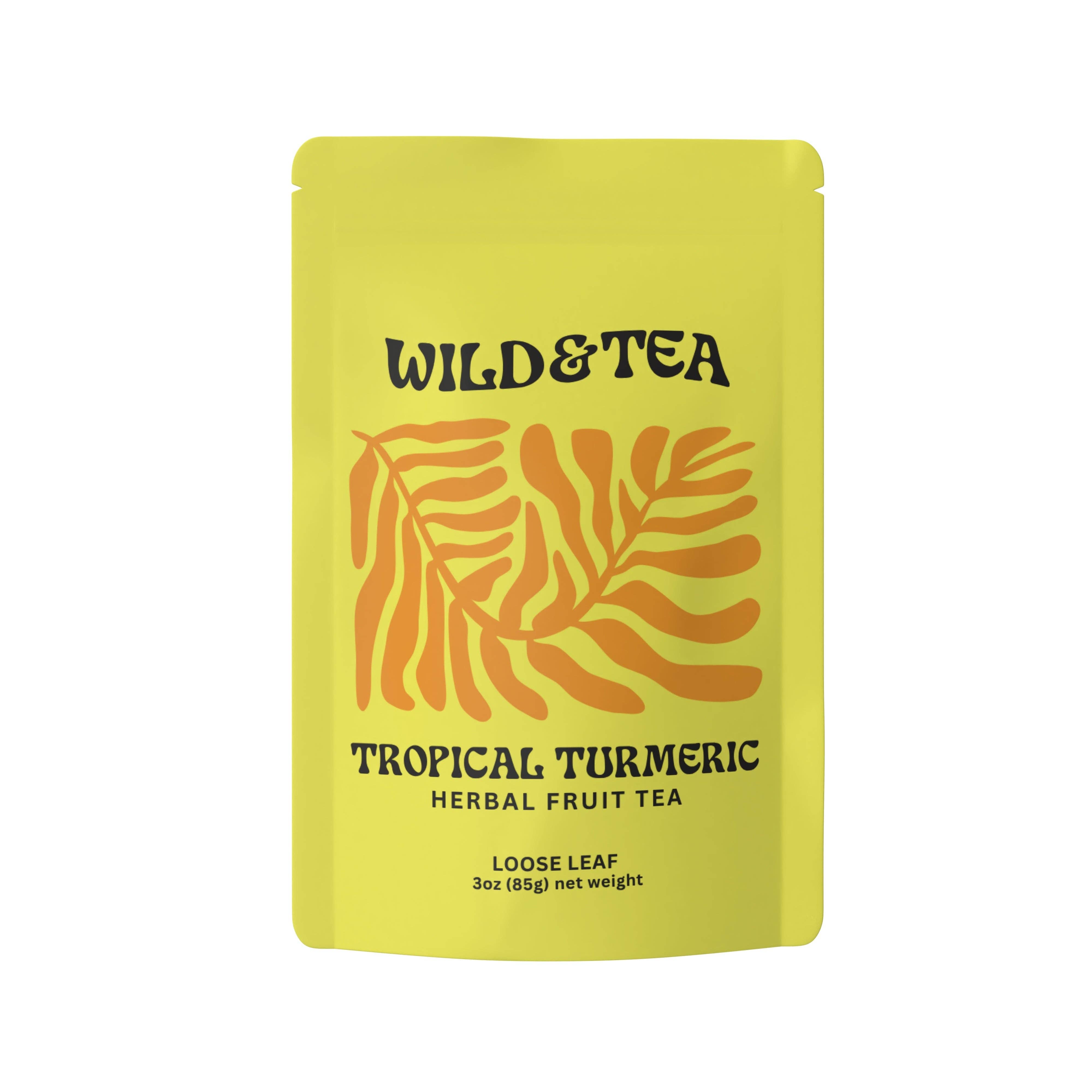 Tropical Turmeric Fruit Tea by Wild & Tea