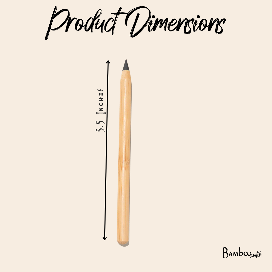 Neverending Bamboo Pencil by Bamboo Switch
