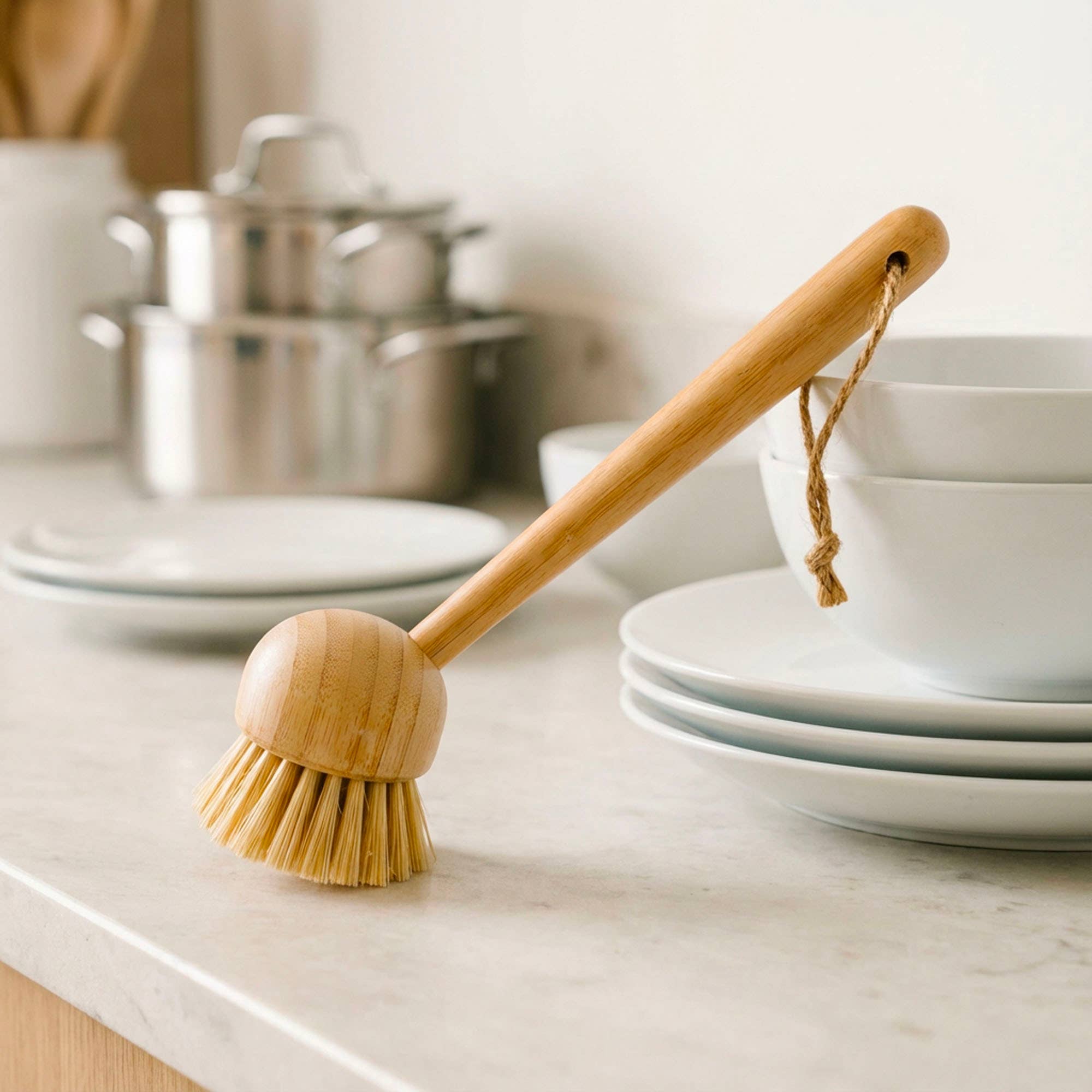 Bamboo Kitchen Dish Scrubber by Bamboo Switch