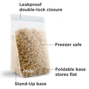Airtight Reusable Coffee/Tea Storage Bags - 2 Piece Set by Rezip Co.