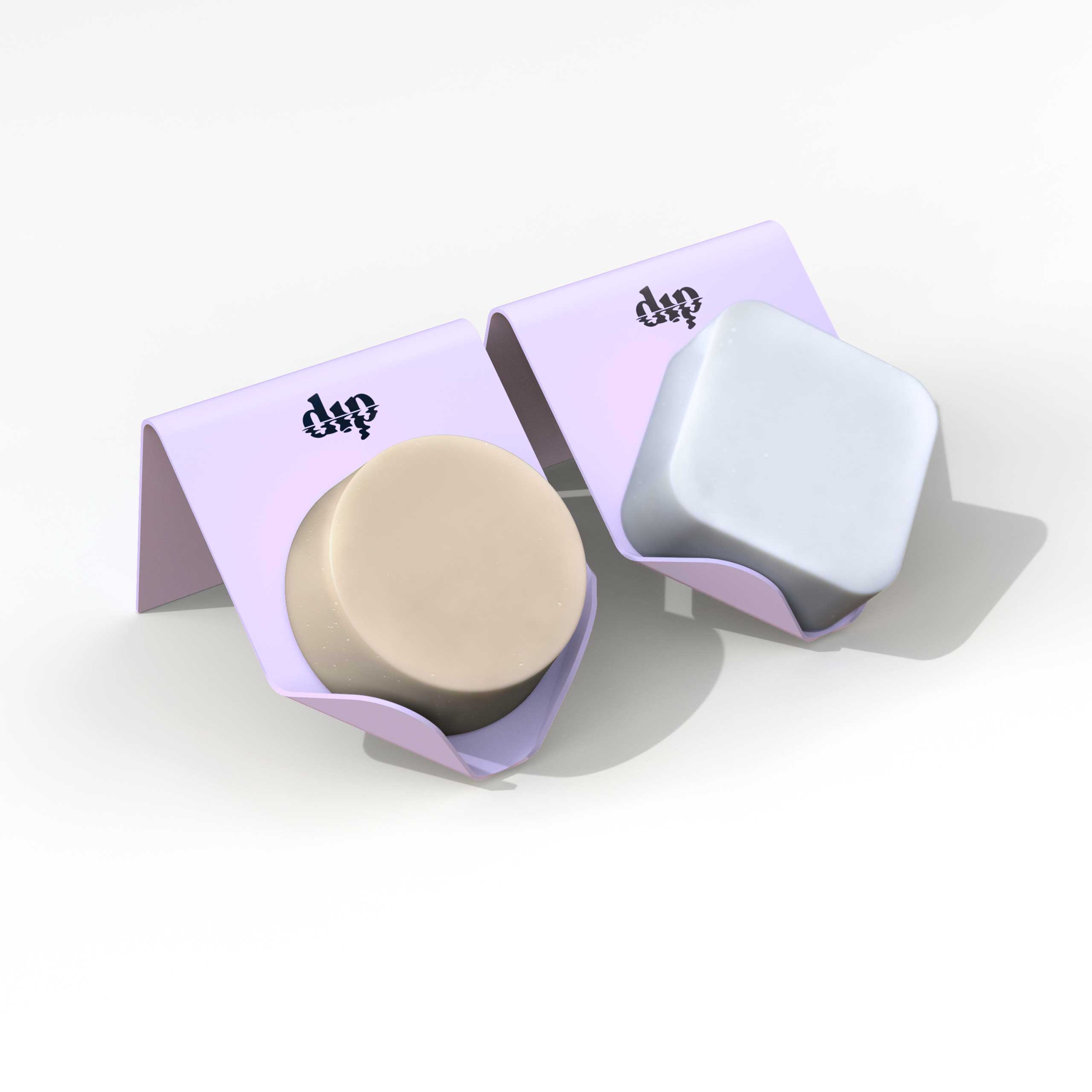 Dip Life Preserver: Light Purple Draining Soap Dish (single unit)