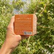 The Golden Hour Bath Bomb in Golden Honey by Sow the Magic