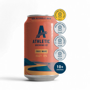 Free Wave Hazy IPA NA Beer by Athletic Brewing Co.