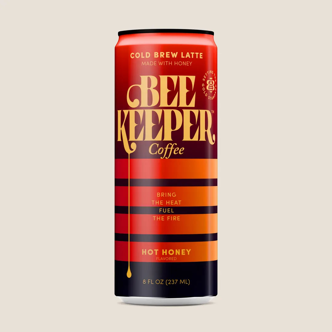 Hot Honey Latte Cold Brew by Beekeeper Coffee