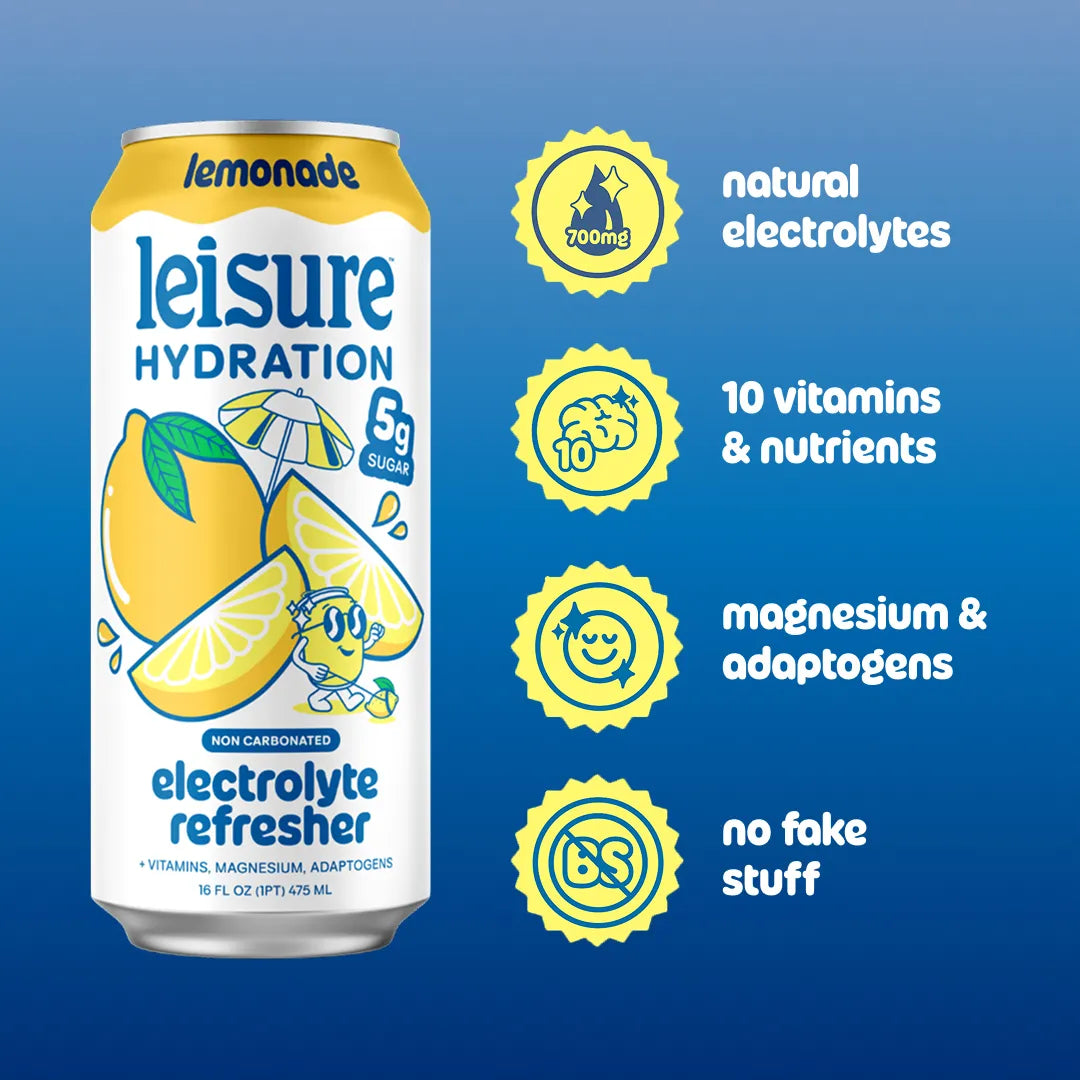 Lemonade Electrolyte Refresher by Leisure Hydration