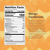 Mango Cardamom Fiber Snack Bar by Floura