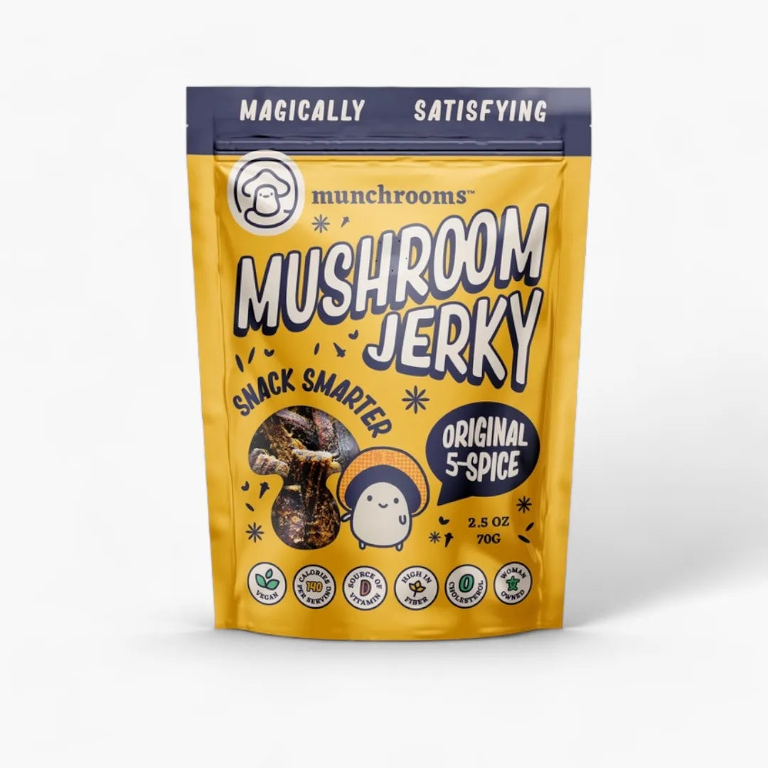 Original 5-Spice Mushroom Jerky by munchrooms