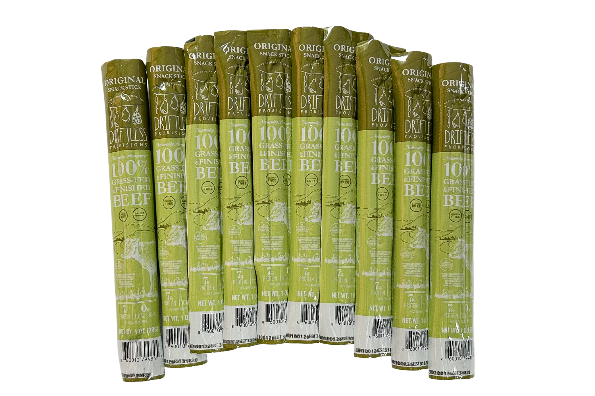 Original Grass-Fed Beef Snack Sticks by Driftless Provisions