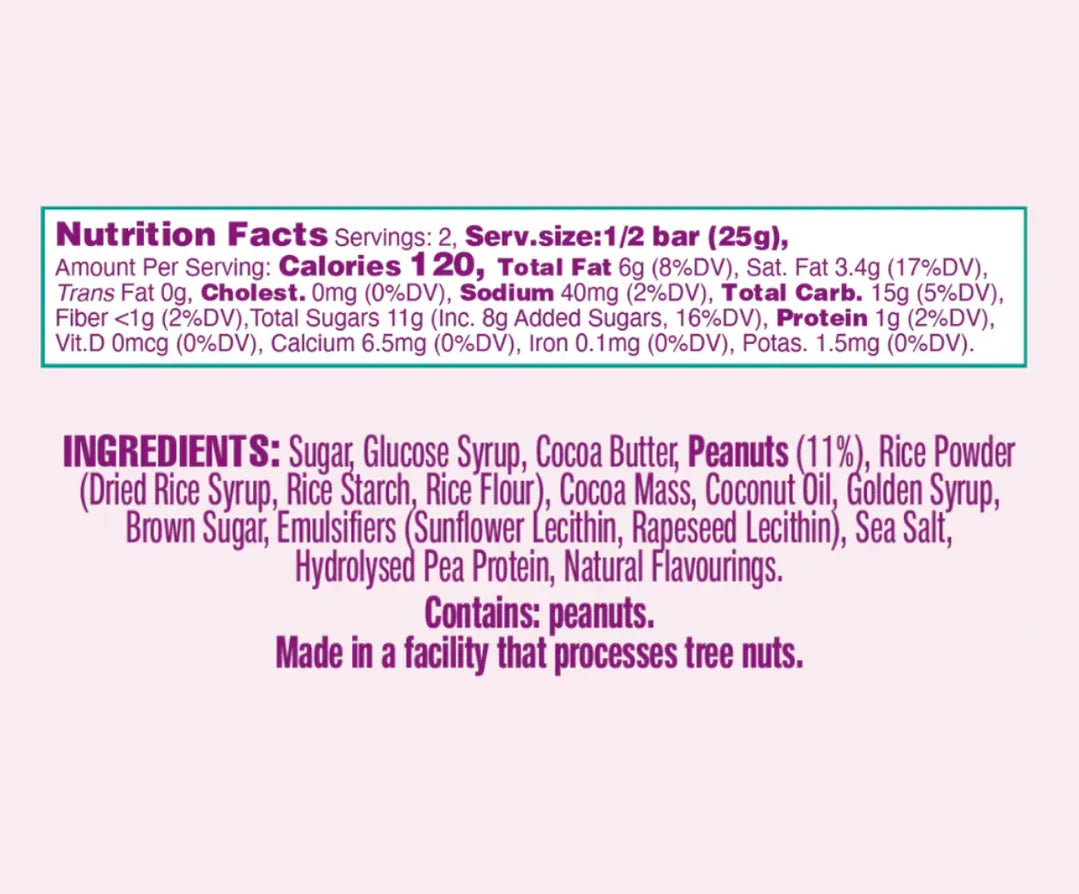 Peanut Caramel Candy Bar - Vegan & Gluten-Free by Trupo Treats