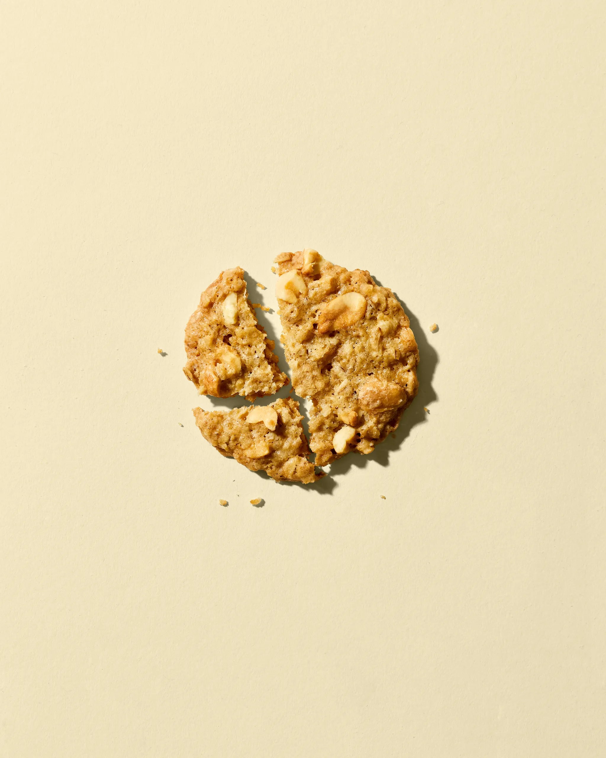 Salted Peanut Crisp Oat Cookies by Joy Supply