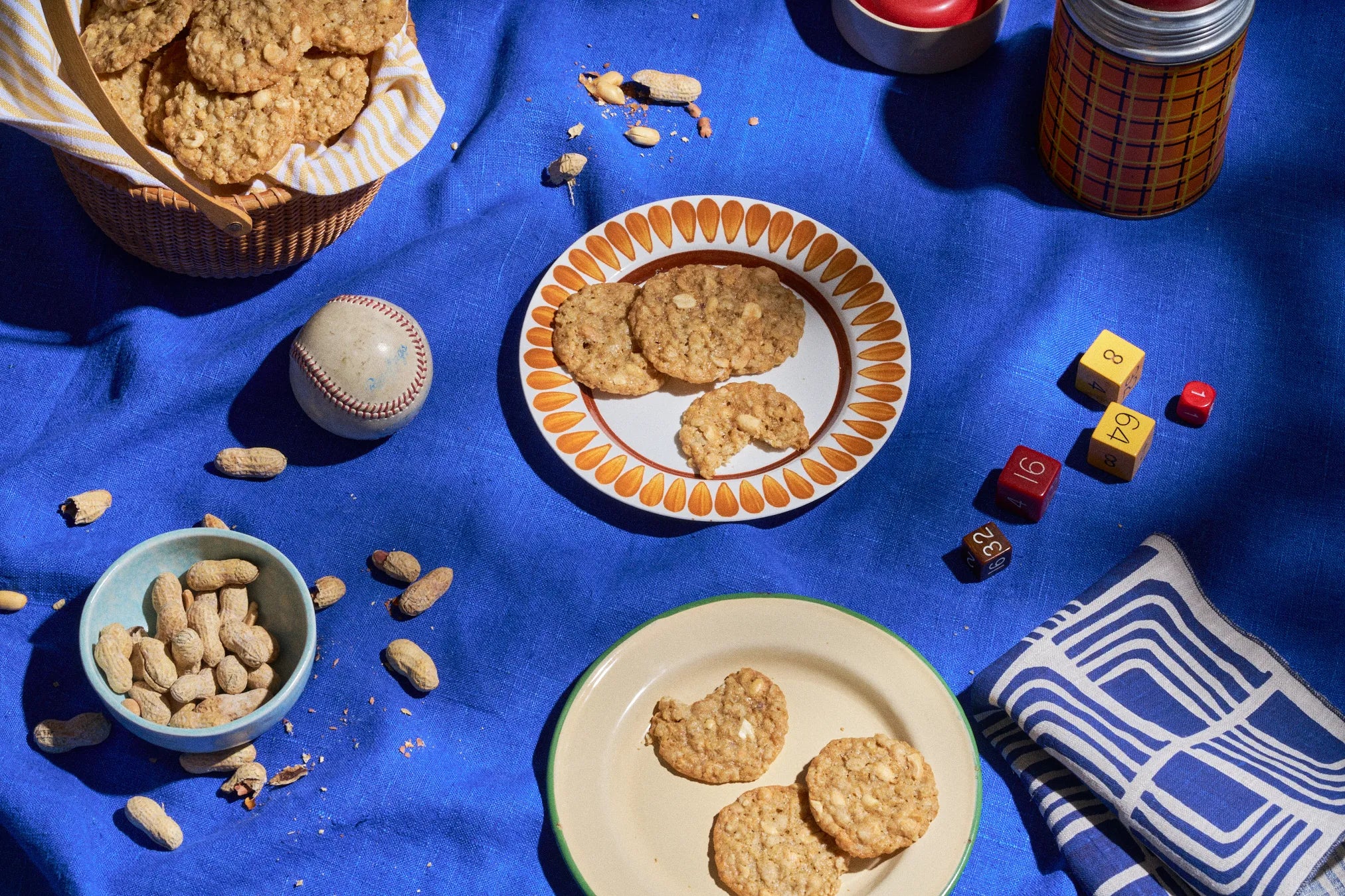 Salted Peanut Crisp Oat Cookies by Joy Supply