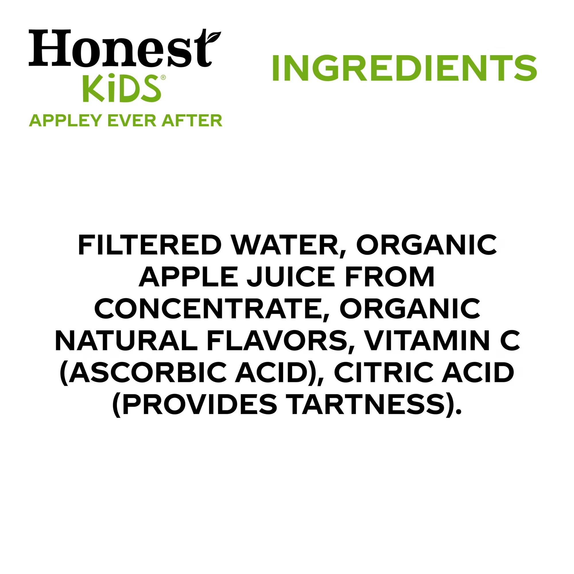 Appley Ever After Organic Juice Box by Honest Kids Organic