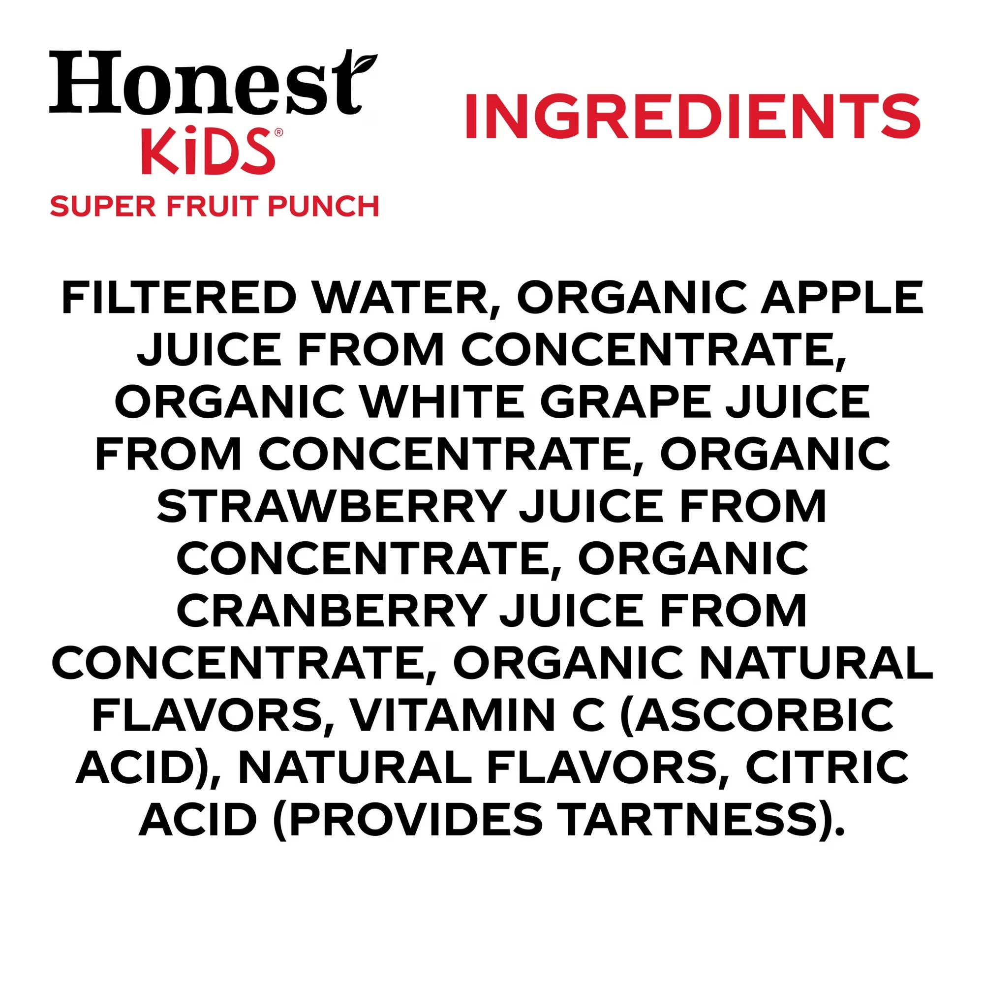 Super Fruit Punch Juice Box by Honest Kids Organic