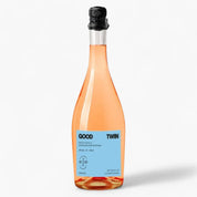 Organic Non Alcoholic Sparkling Rosé by Good Twin