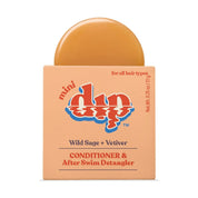Mini Wild Sage & Vetiver Conditioner Bar & After Swim Detangler by Dip