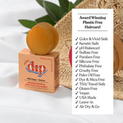 Mini Wild Sage & Vetiver Conditioner Bar & After Swim Detangler by Dip