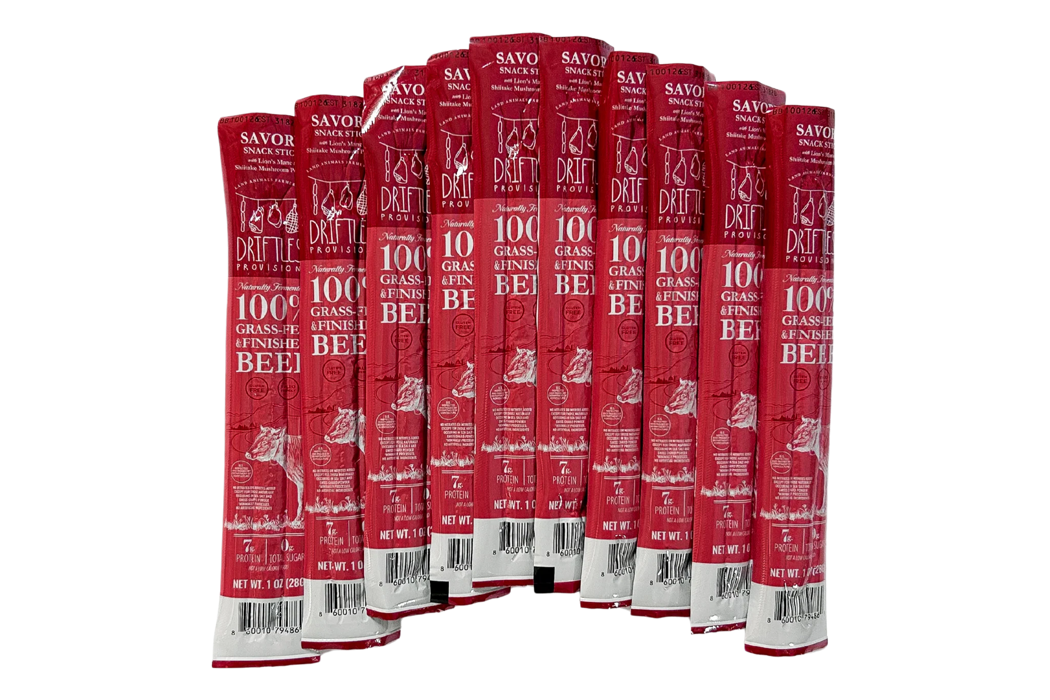 Savory Grass-Fed Beef Snack Sticks by Driftless Provisions
