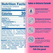 Strawberry Breeze Electrolyte Refresher by Leisure Hydration