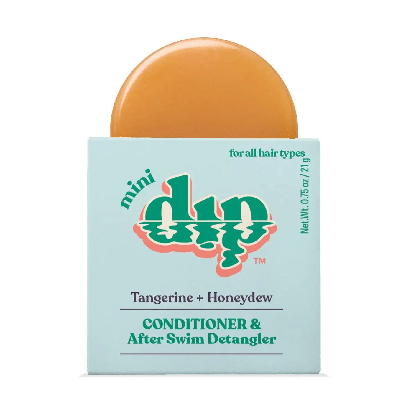 Mini Tangerine & Honeydew Conditioner Bar & After Swim Detangler by Dip