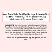 Mega Wafer Snap Candy Bar - Vegan & Gluten-Free by Trupo Treats