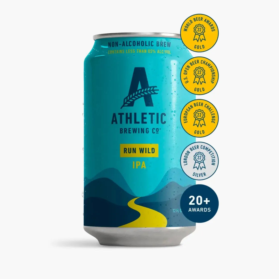 Run Wild IPA NA Beer by Athletic Brewing Co.