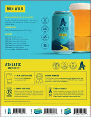 Run Wild IPA NA Beer by Athletic Brewing Co.